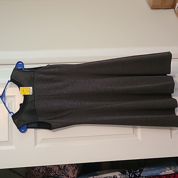 Ivanka Trump Aline gray & black mini dress - Picture 1 of 6